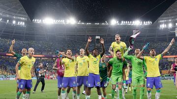 El comentario que soltó un jugador de España al ver el show de Brasil