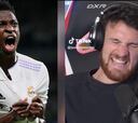La frase de un youtuber “antimadridista” tras el gol de Vinicius que se ha vuelto viral
