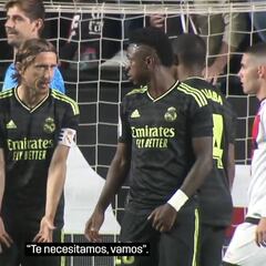 Vinicius ‘desobedeció’ a Modric