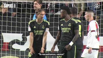 Vinicius ‘desobedeció’ a Modric