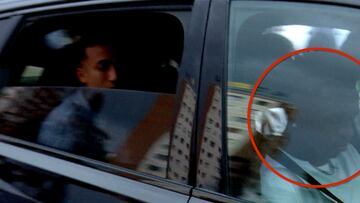 La entrada de Vinicius al Santiago Bernabéu después de los insultos racistas en Mestalla