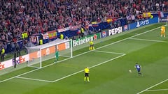 El penalti que clasifica al Atleti es un esperpento: vean lo de Lautaro porque es incre¨ªble