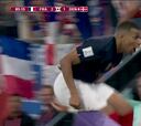 El decisivo gol de Mbappé a pase de Griezmann a Dinamarca en el 87′ para ganar