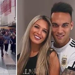 El vídeo de Lautaro en la calle Preciados de Madrid, viral en Argentina por la ocurrencia de su mujer