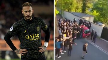 Primero Messi, ahora Neymar: los ultras del PSG cercan la casa del brasile?o