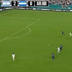 Es la enésima obra de arte que regala al fútbol: vean la definición que se inventó Messi