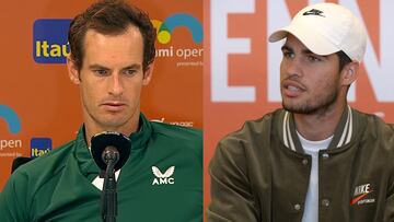 Murray se deshace en elogios con Alcaraz: “Es increíble verlo”