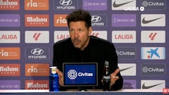 El contundente mensaje de Simeone tras la derrota