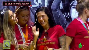 El enfado de Alexia Putellas se escenificó en la fiesta de La Roja