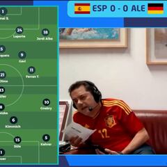 La épica arenga de Tomás Roncero ‘Meridio’ para el España-Alemania