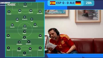 La épica arenga de Tomás Roncero ‘Meridio’ para el España-Alemania