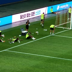El látigo de Conte: Kane, Son y varios jugadores colapsan en el entrenamiento