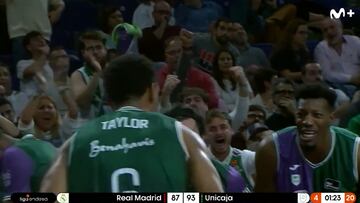 De -21 a +6: la remontada histórica del Unicaja al Madrid la tienen que ver