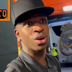 Trifulca de Vinicius con un periodista tras el duelo: “Tú eres tonto”