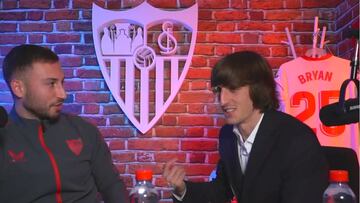 El insólito anuncio del Sevilla con Bryan Gil que sorprendió al propio jugador