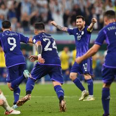 “Argentina ayer jugó el mejor partido del Mundial, estamos viendo a un muy buen Messi”