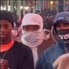 El camuflaje de Mbappé y Ahcraf en Nueva York para que no les identifiquen