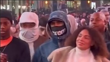 El camuflaje de Mbappé y Ahcraf en Nueva York para que no les identifiquen