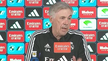 Le preguntan por la campaña contra Gavi y dejó a la sala muerta de risa: Ancelotti en estado puro