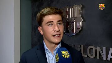 Parece que entiende la filosofía del Barça dede siempre: Pablo Torre emociona a los culés