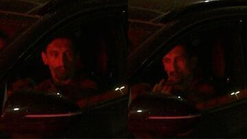 El gesto feo de Savic con un aficionado a la salida del estadio tras no jugar en Champions