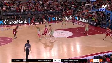 La ACB lo califica como la canasta más difícil del año: la van a tener que ver varias veces...