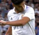 La celebración de Asensio tras su golazo que Valdano la calificó “con remordimiento”