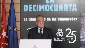 Florentino resume en 60″ la Decimocuarta y ‘roba’ el corazón a todo el madridismo