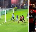 No es la primera vez que lo hace: el gol de Vinicius con el pecho con 16 años en Flamengo