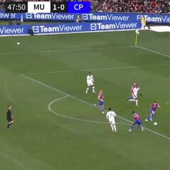 El United de Ten Hag no es broma: de los pies de De Gea a hacer esto en el área rival