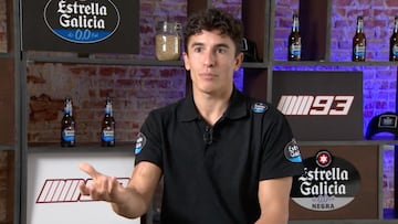 Marc M¨¢rquez revela su evoluci¨®n y recado para Honda