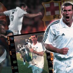 El baile de Zidane en el Camp Nou que rompió una sequía de 19 años y acabó en la volea de Glasgow