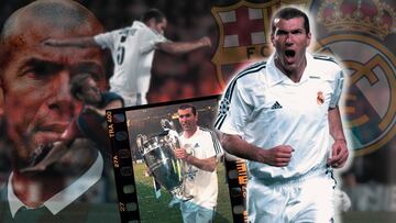 El baile de Zidane en el Camp Nou que rompió una sequía de 19 años y acabó en la volea de Glasgow