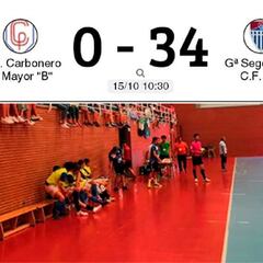 Resultado abultado en un victoria de fútbol sala: el mensaje del club es sorprendente