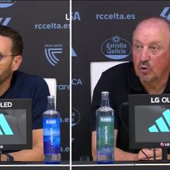 Otro lío más: el encontronazo Benítez-Bordalás en sala de prensa