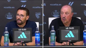 Otro lío más: el encontronazo Benítez-Bordalás en sala de prensa