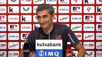 Primer partido contra el Madrid, primer dardo: el recado de Valverde a los blancos