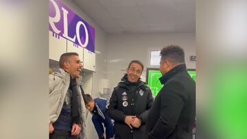 La broma sexual de Ronaldo con el portero del Valladolid que tiene a Twitter loco