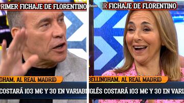 Buyo dice el delantero que tendría que fichar el Madrid y el resto del plató no da crédito