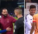 La reacción de los jugadores del Atleti tras la derrota en Oporto en Champions League