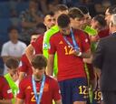 El detalle de un jugador de España al recoger la plata que no es nada frecuente en el fútbol actual