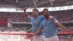 El gol que acerca el triplete a Guardiola es para verlo: lo del United fue digno de infantiles
