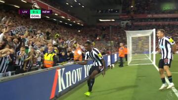 Pagan 70M por ti, debutas en Anfield y marcas este golazo: ¨¦xtasis con Isak
