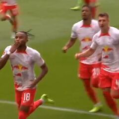 El Leipzig suma su primera victoria en la Bundesliga