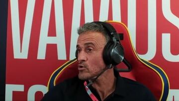 Le honra y mucho: señorío de Luis Enrique al empezar el stream tras meter la pata