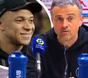 Tercera pregunta a Luis Enrique por el cambio de Mbappé y suelta esto: genio y figura