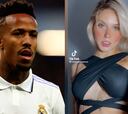 El nuevo amor de Militao: una tiktoker brasileña que estuvo ayer en el Bernabéu