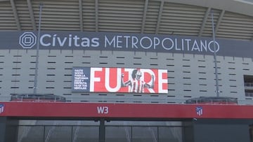 El Atlético de Madrid ya luce nuevo nombre de su estadio