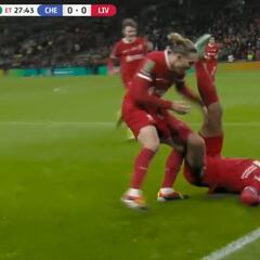 Vean a Van Dijk encarnarse en Ramos para darle el título al Liverpool en el 118′