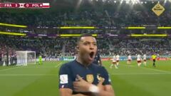 Cuando ya estaba todo hecho va Mbappé y marca uno de los goles del Mundial: qué abuso